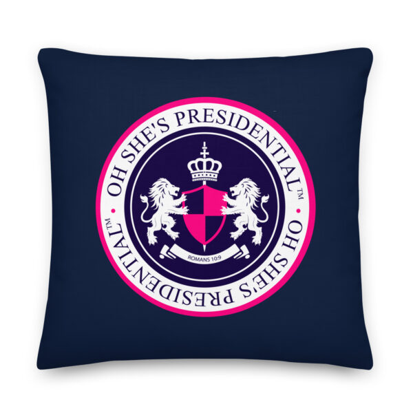 Presidential Royal Crest Pillow
