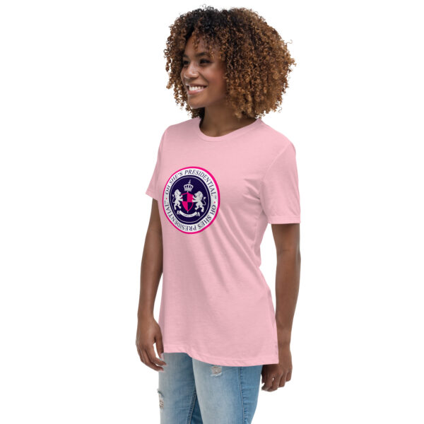 Presidential Royal Crest Tee (Pink) - Image 4