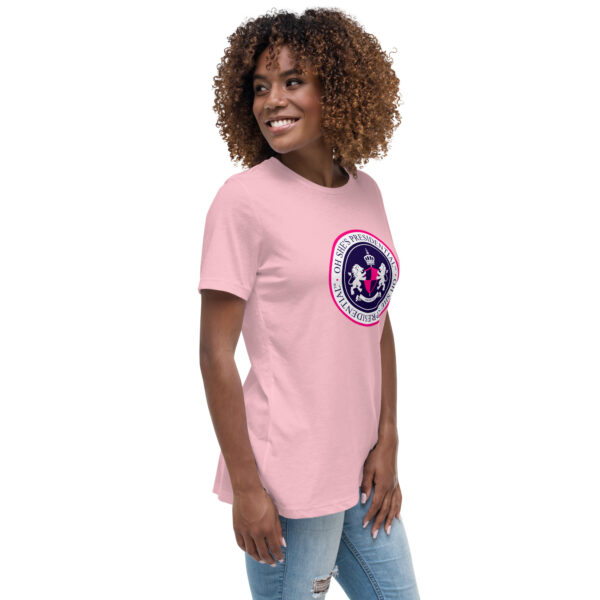 Presidential Royal Crest Tee (Pink) - Image 6