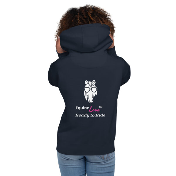 Equine Love Hoodie (Blue) (Ltd. Edition) - Image 2