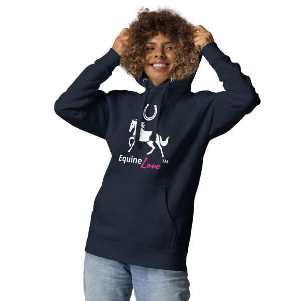 Equine Love Hoodie (Blue) (Ltd. Edition) - Image 3