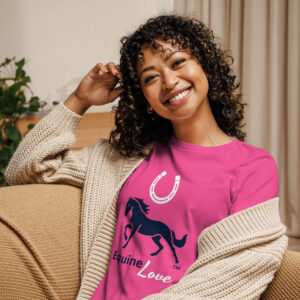 Equine Love Tee (Berry) (Ltd. Edition)