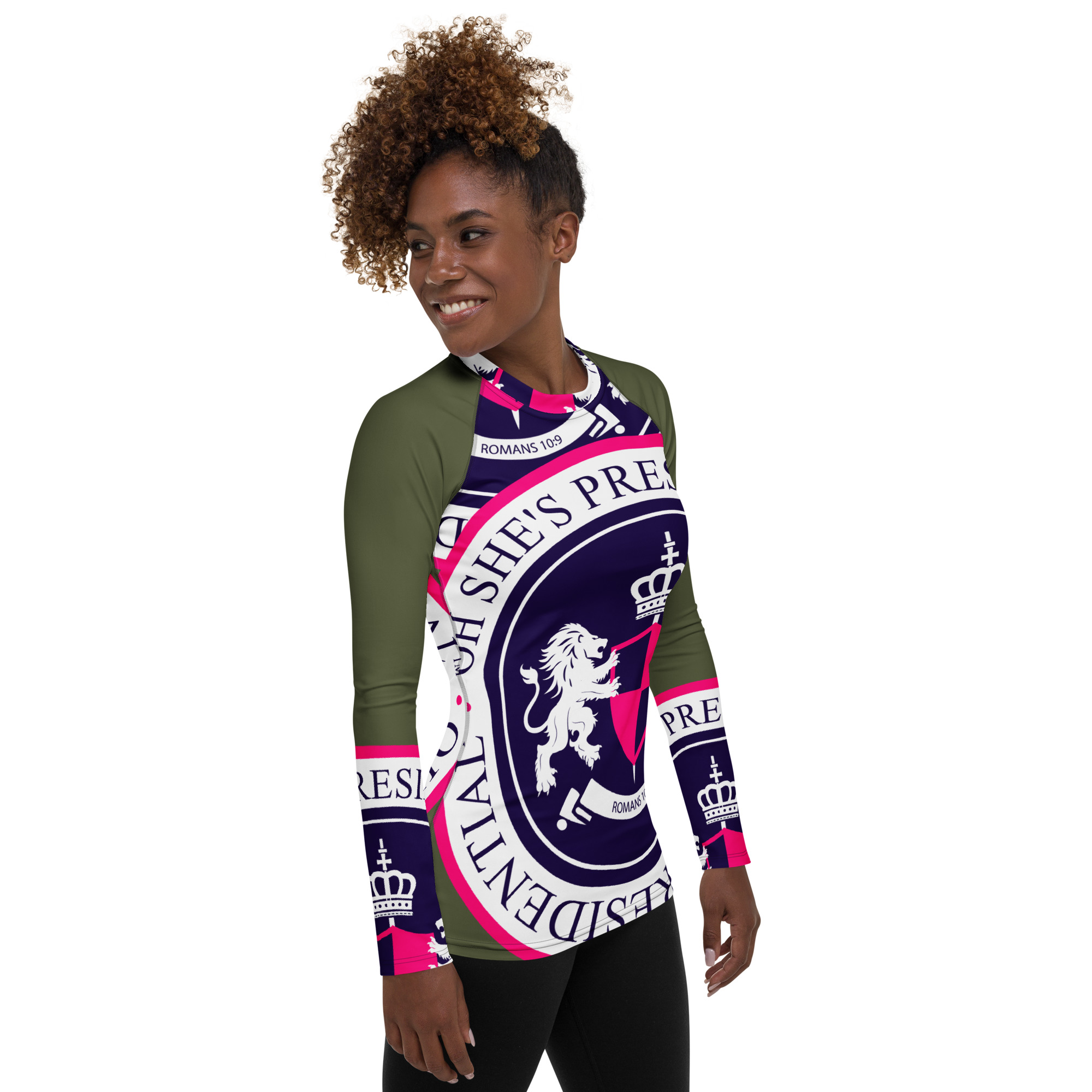 Presidential Royal Cuffs Top (Color Olive) - Image 5